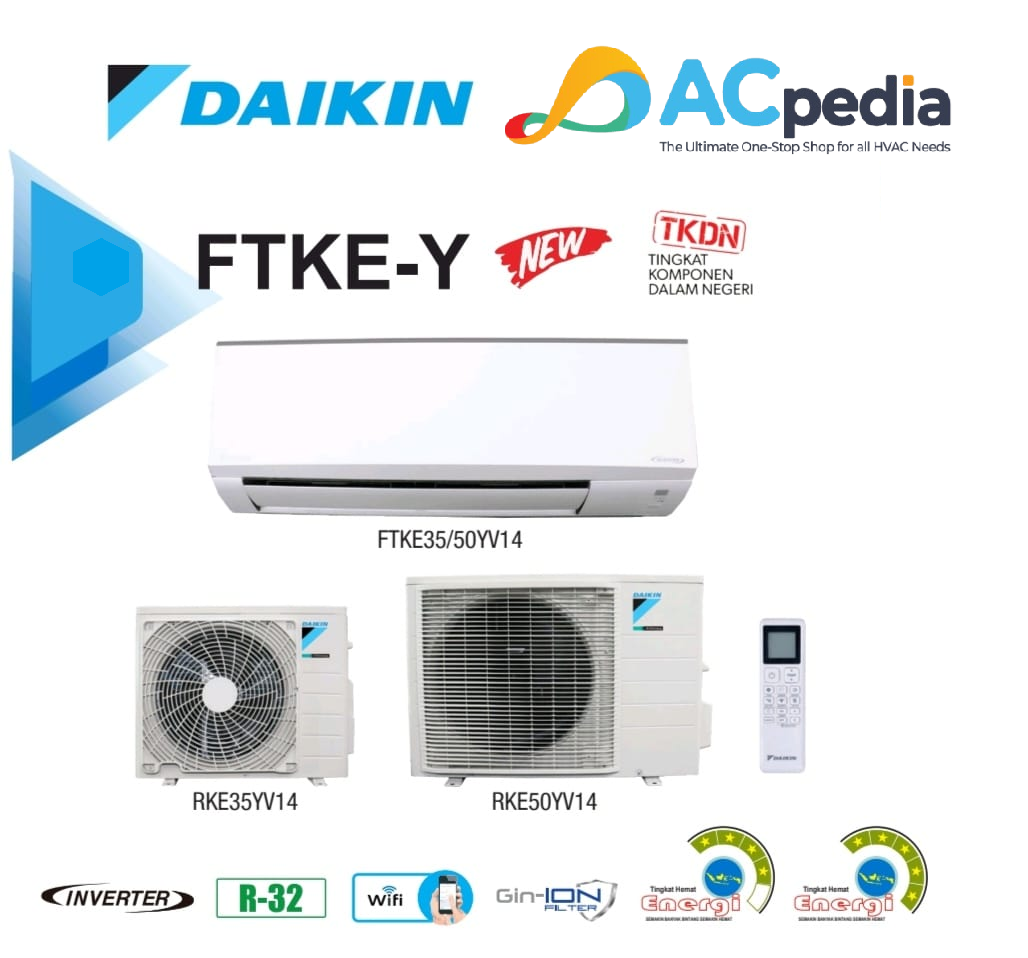 Daikin AC Single Splitwall STKE50YV